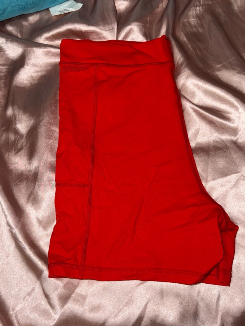 aerie Red Bike Shorts